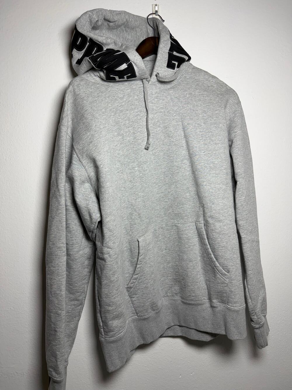 Supreme Mirrored Logo Hooded Sweatshirt